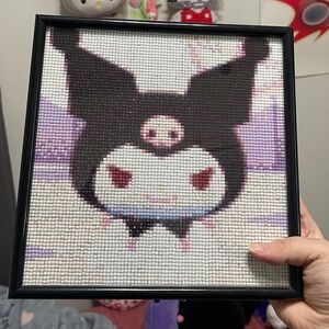 Framed Kuromi Diamond Art
